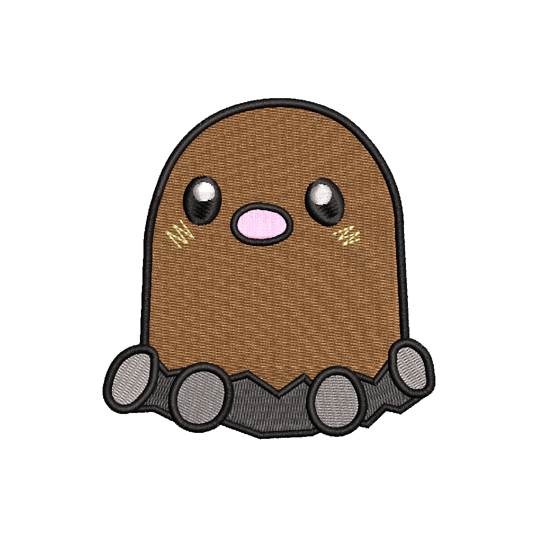 Hoodie Diglett Cute