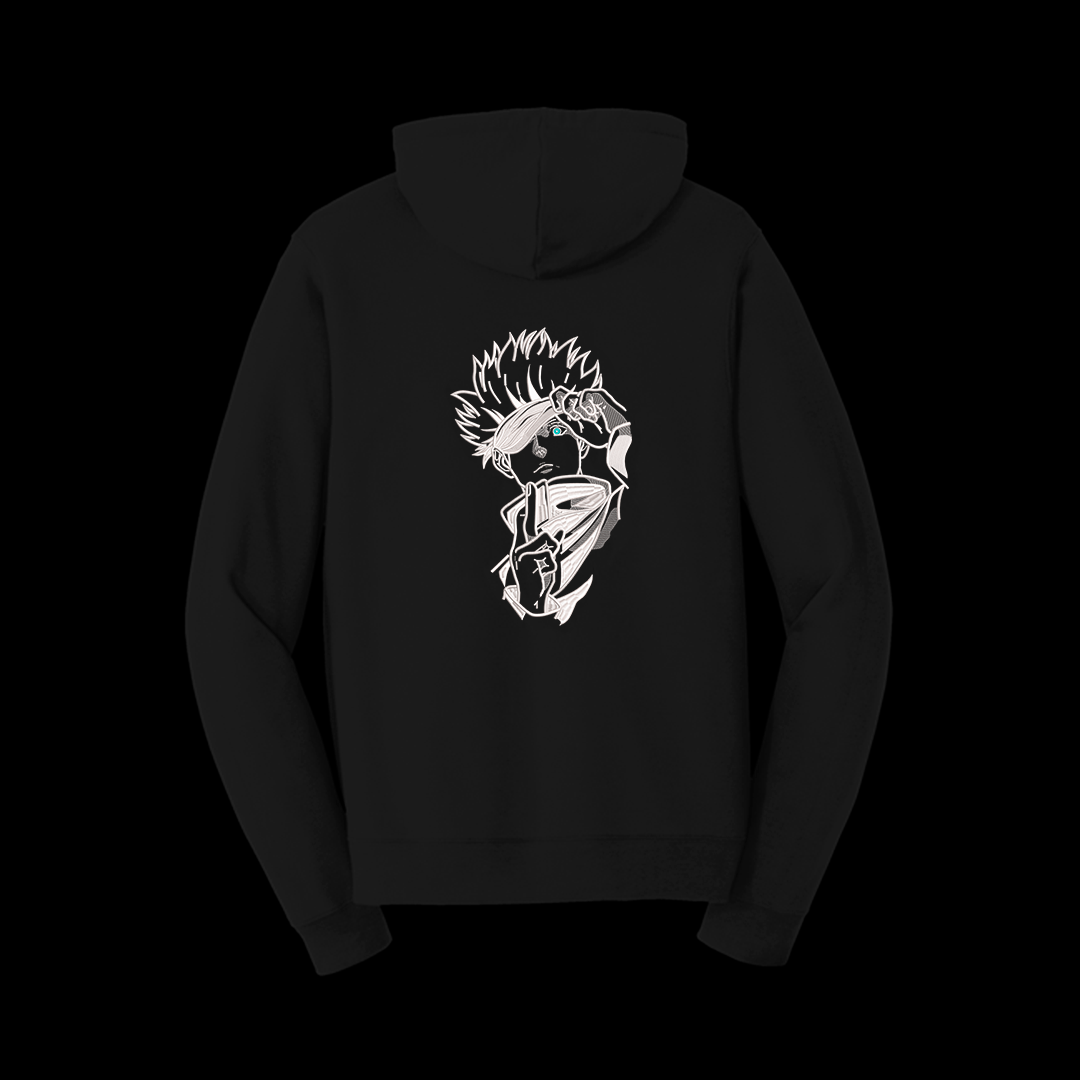 Hoodie Gojo (ojo glow in the dark)
