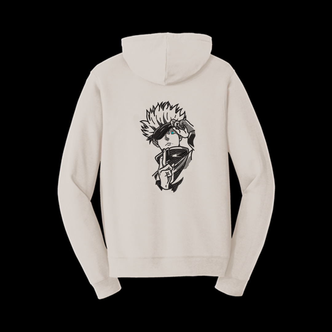 Hoodie Gojo (ojo glow in the dark)
