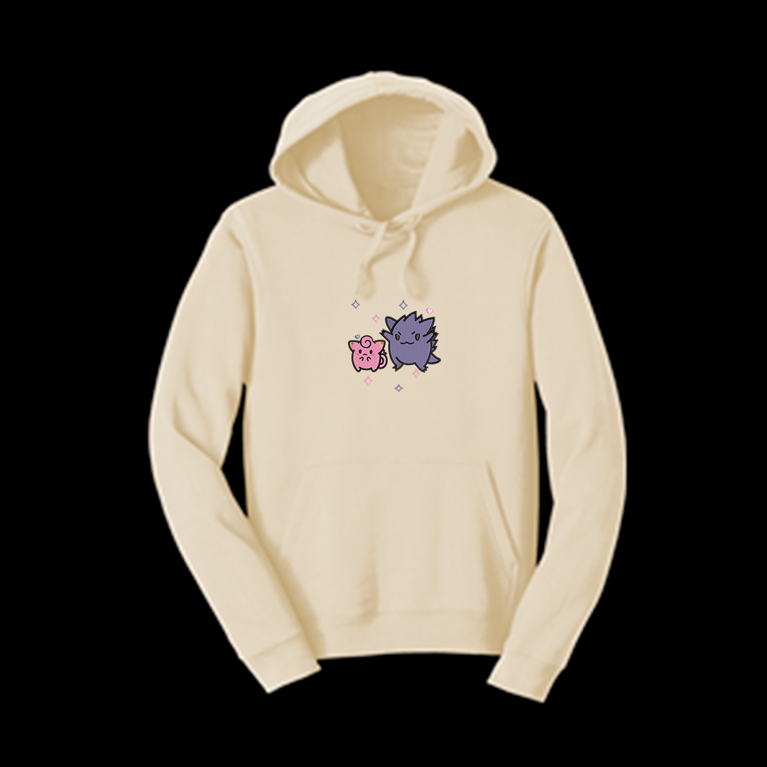 Hoodies Gengar&Clefairy Match