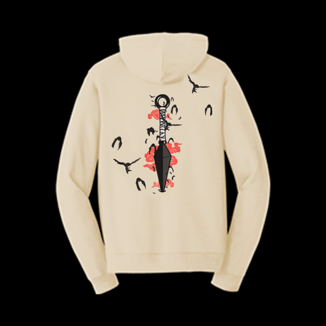 Hoodie Kunai Cuervos Itachi