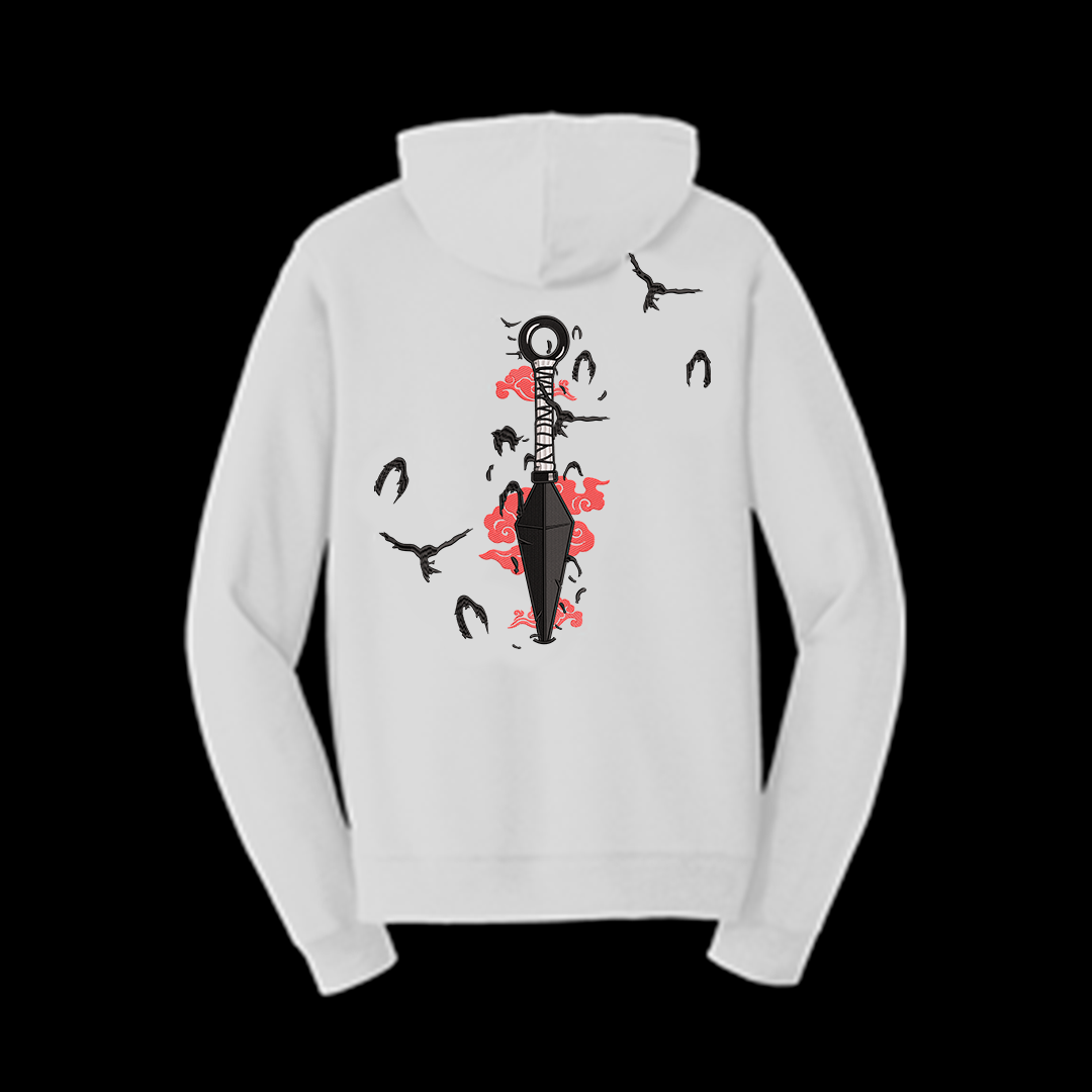 Hoodie Kunai Cuervos Itachi