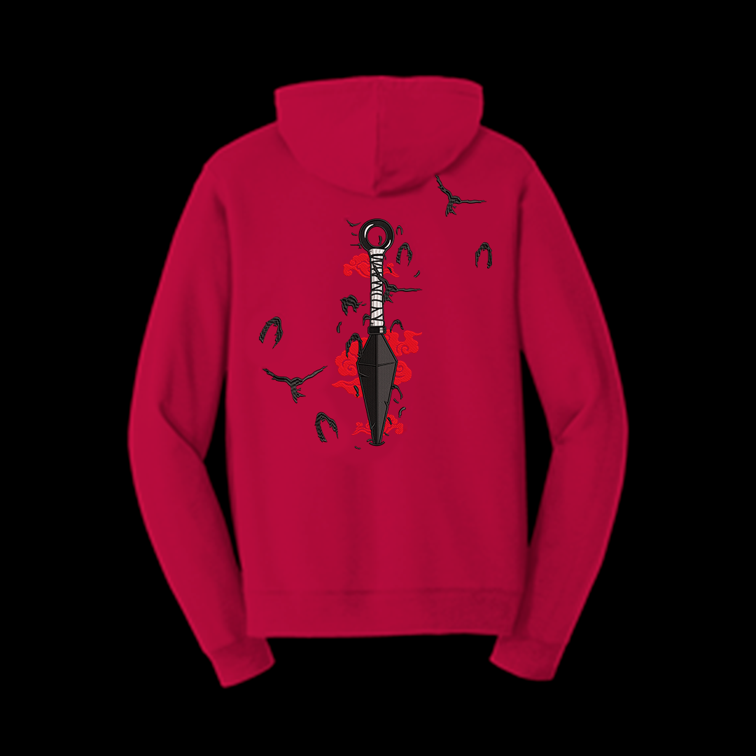 Hoodie Kunai Cuervos Itachi