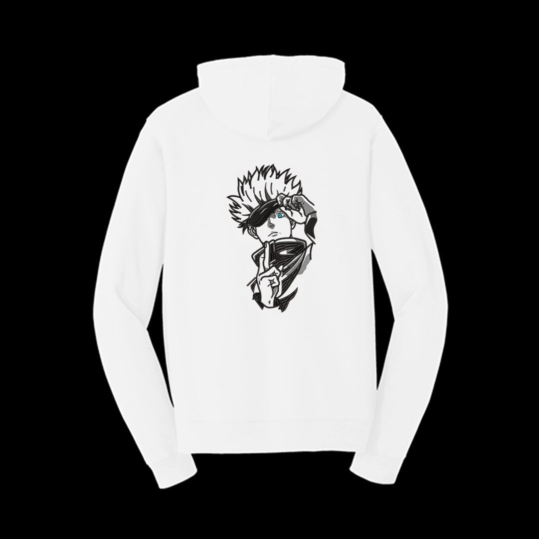 Hoodie Gojo (ojo glow in the dark)