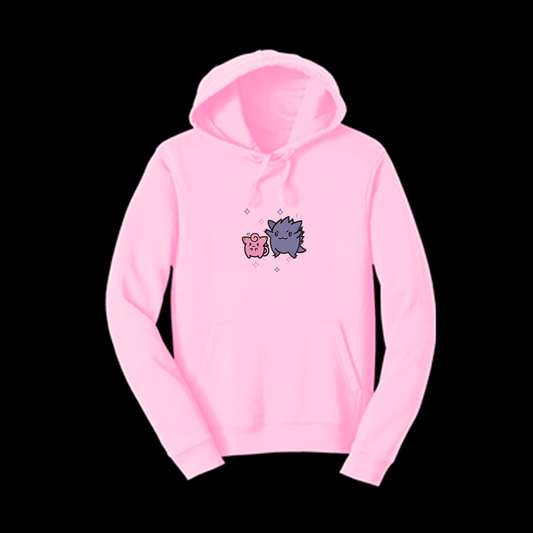 Hoodie Gengar&Clefairy