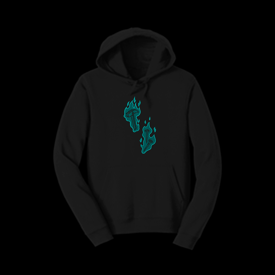Hoodie Nobara (energía maldita glow in the dark)