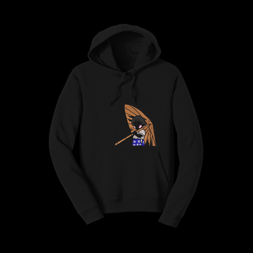 Hoodie Setsuko&Seita (luciernagas glow in the dark)