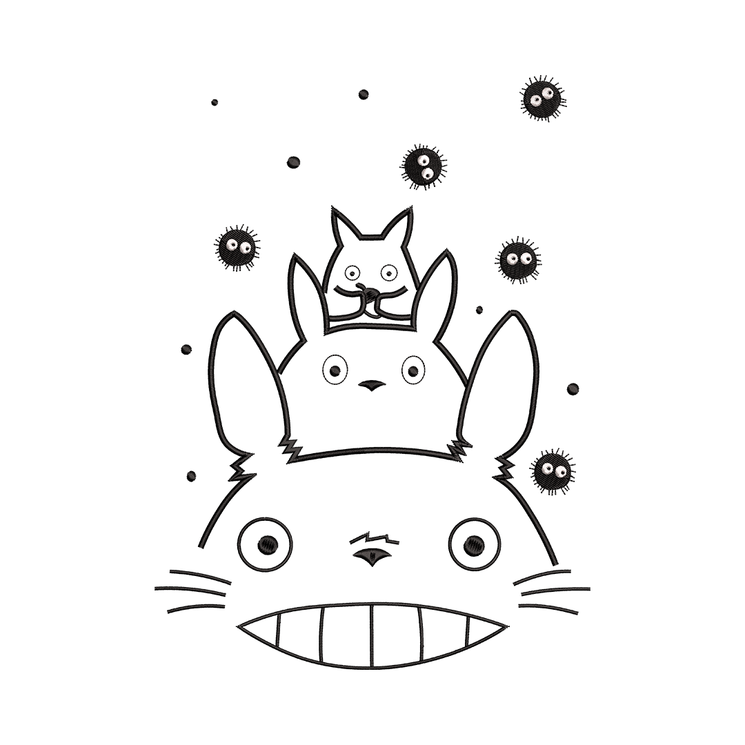 Polera Totoro's